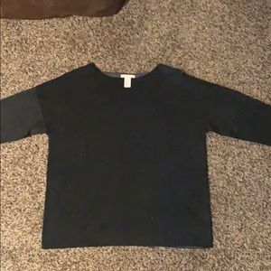 Charcoal gray H & M sweater